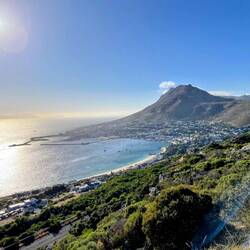 Wir verlassen Simon's Town über die alte Passstraße