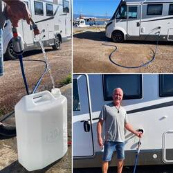 ..ein ganz besonderes freundlicher Grieche🇬🇷wollte uns unbedingt diese Stelle zum Wasser🚰Füllen zeige