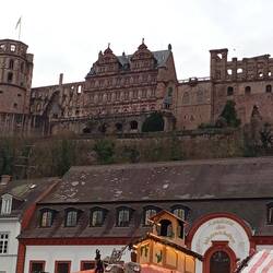 Blick zum Schloss