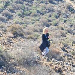 Auch Moni sucht unseren Camper