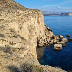 Steilwandküste statt Sandstrand