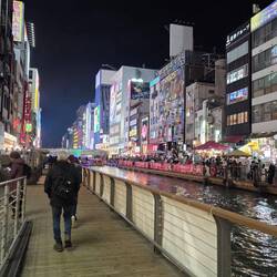 Bright lights of the city