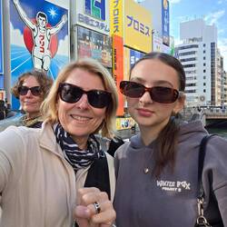 In the crush of the people