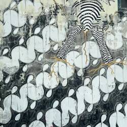 21. A full wall mural stretching 10 metres or so