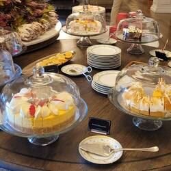 4.Gang Kuchenbufett(haben wir ausgelassen!) Noch nie eine so tolle Tea Time gehabt❣️