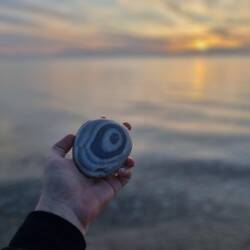 Wie Wasserringe, nur permanent.