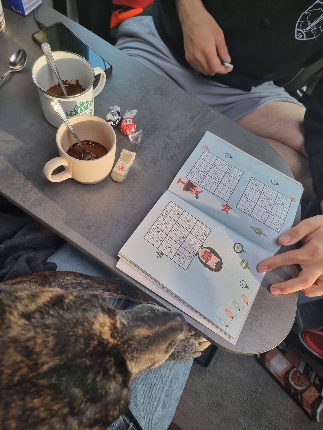 Ganz gemütlich in den Tag starten.