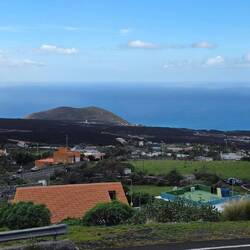 ... das Lavafeld hat alles unter sich begraben ...