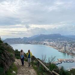 What a view from up here!! It was very well worth the effort!