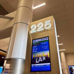 Die Aufregung steigt - Abflug Los Angeles