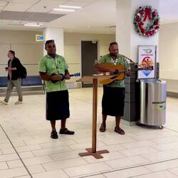 Empfang in Nadi 🎶