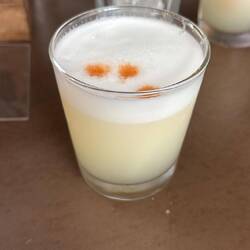 der bekannte und gehaltvolle Pisco Sour
