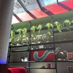 More foyer - colour and movement here