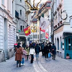 Las calles de Lucerna