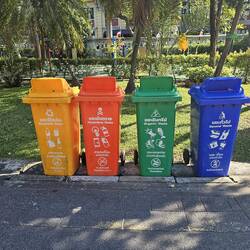 richtig coole Mülltrennung 👍