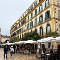 In der hinteren linken Ecke des Hauses wurde 1881 Picasso geboren