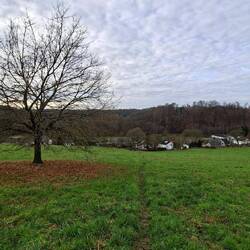 Hier geht's runter nach Winterscheiderbröhl....