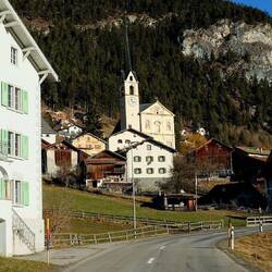 Schöne Dörfer werden durchfahren...