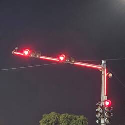 Ampel mit Herz ❤️