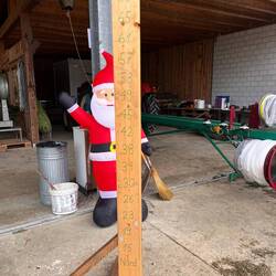 Andrew & I thought the numbers may have been inches, but they are not. It's the price/height