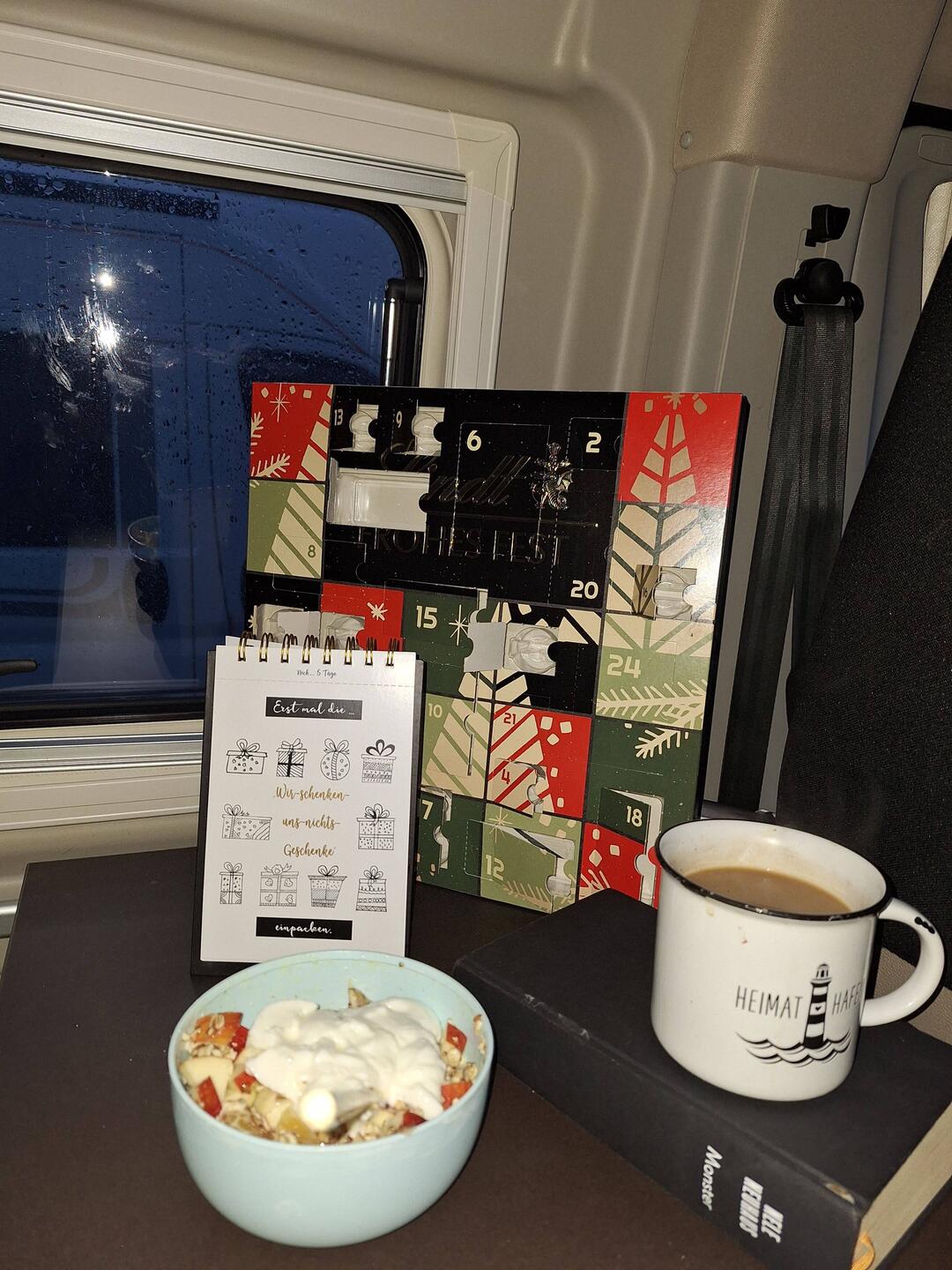 Guten Morgen Supermarkt Parkplatz, ruhige Nacht gehabt