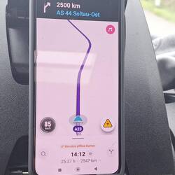 Sehr witzig, anscheinend keine Rounabouts oder Schwellen