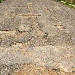 Unsere gestrige Straße über viele km lang 😤