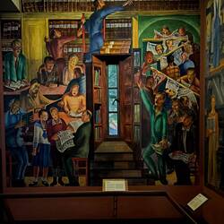 Library (von Bernard Zakheim)