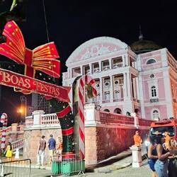 das berühmte Opernhaus von Manaus