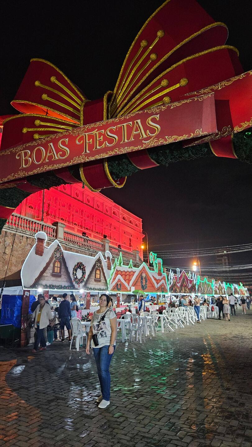 Weihnachtsmarktbesuch bei über 25 Grad!