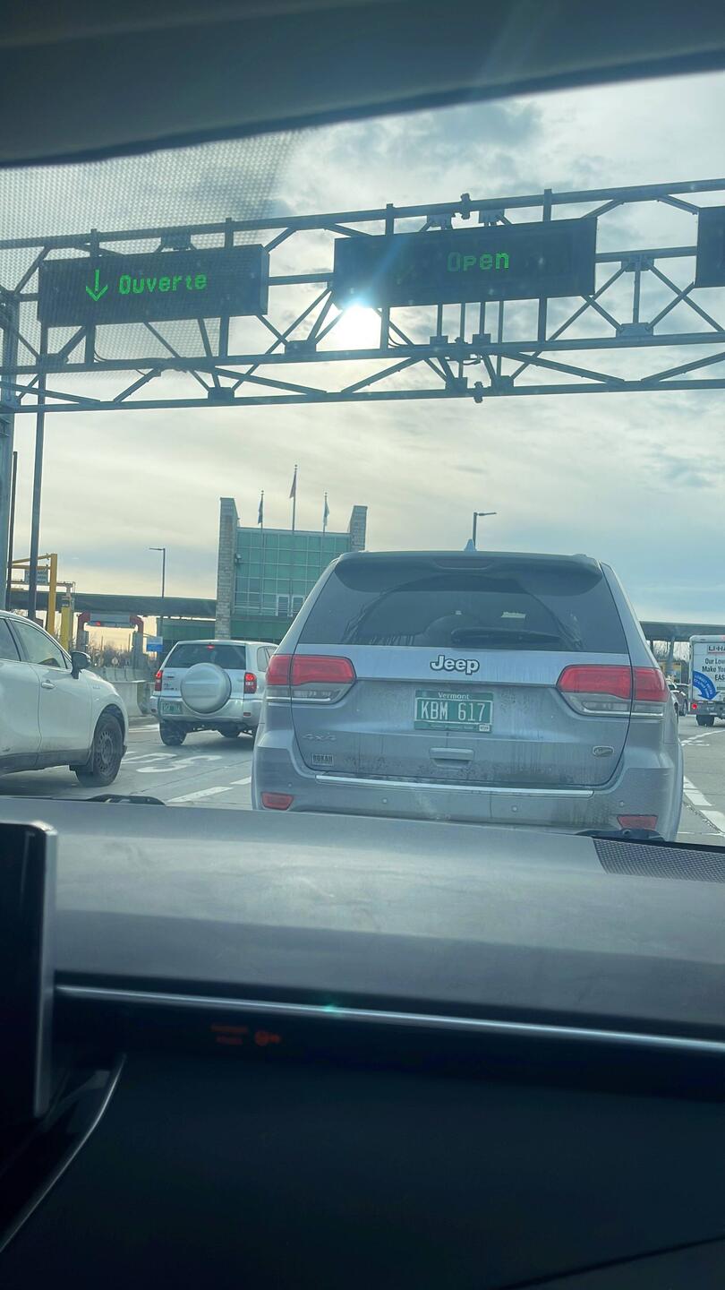 First step: the border...😬