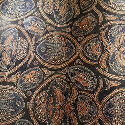 ‘Satriya manah’ batik worn by wedding grooms - floral and archer motifs: focused path, inner peace