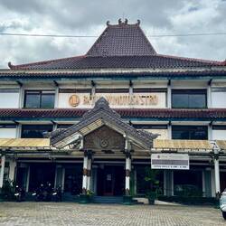 Batik Winosotosastro, a prominent batik workshop and store in Yogyakarta.