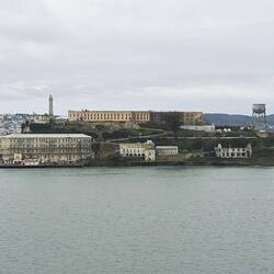 Während der Alcatrazumrundung