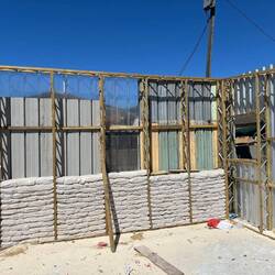 Erweiterung Waisenhaus in Langa in Bau