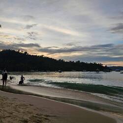 Traumhaft schön. Jedoch ist es gleich dunkel.