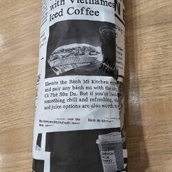 Banh Mi - gestern Abend noch im Einkaufszentrum entdeckt.