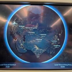 The route to Hong Kong