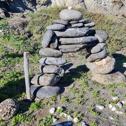 Steintürme sind hier das Markenzeichen