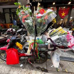 Les scooters sont multi fonction ici