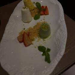 Und natürlich Dessert