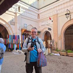 Ohne Füße zugunsten von Himmel über Marrakesch...