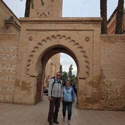 Eingang zur Koutoubia-Moschee