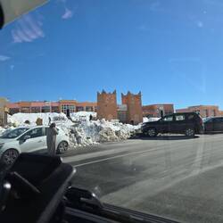 Mehr Schnee als in den Alpen.