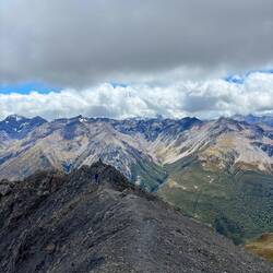 Het levensgevaarlijk stukje maar weer terug