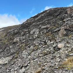 Bijna bij de top (aan het einde zie je waar dat is)