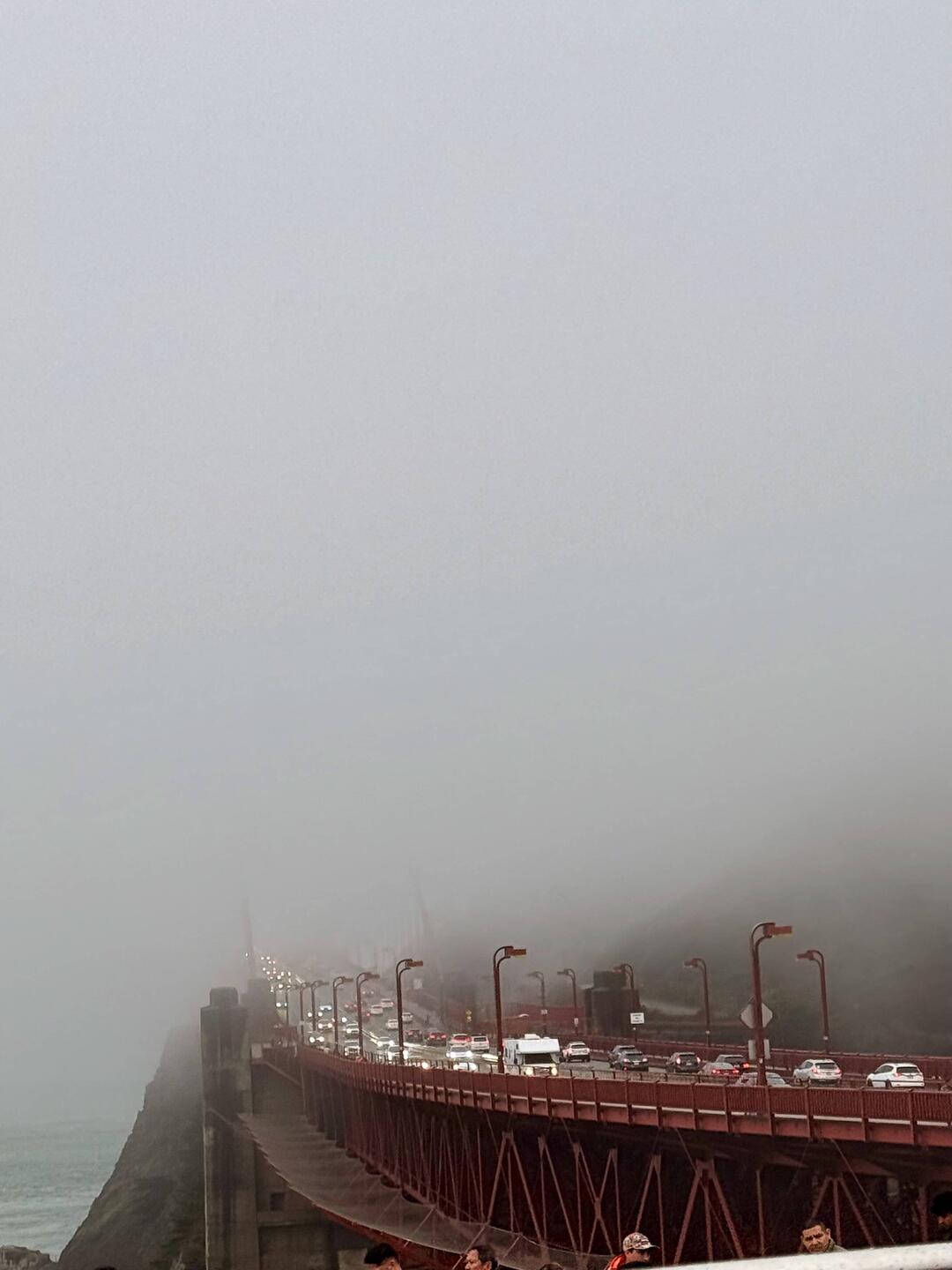 Auffahrt zur Golden Gate Bridge