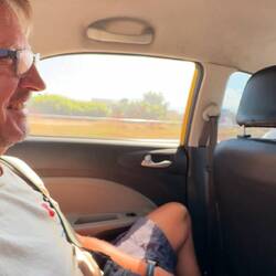 Taxifahrt nach Tayrona