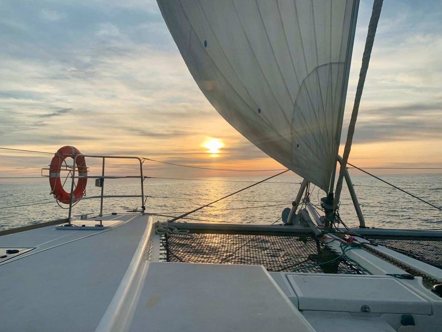 Ruhig ists auf dem Atlantik