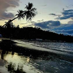 Die Abendstimmung ist so herrlich.